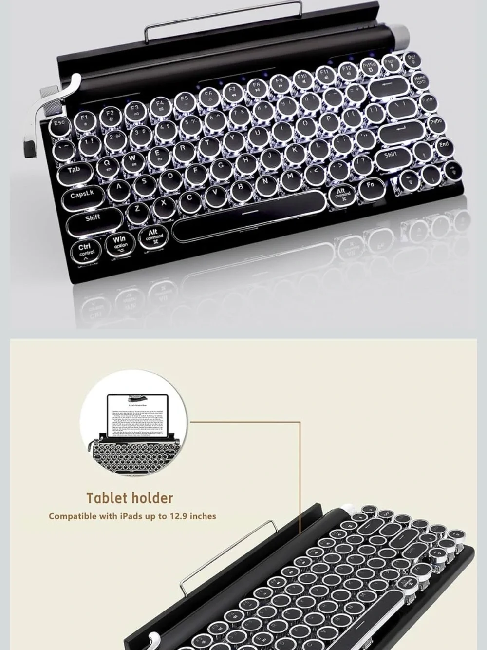 Vintage adventurers typewriter